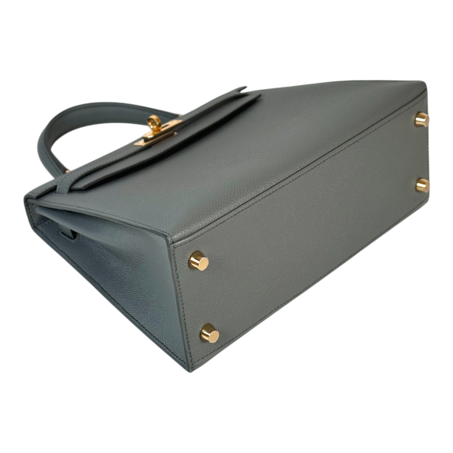 Luxury Promise Hermes Kelly Vert Amande 25cm Epsom - Y Stamp