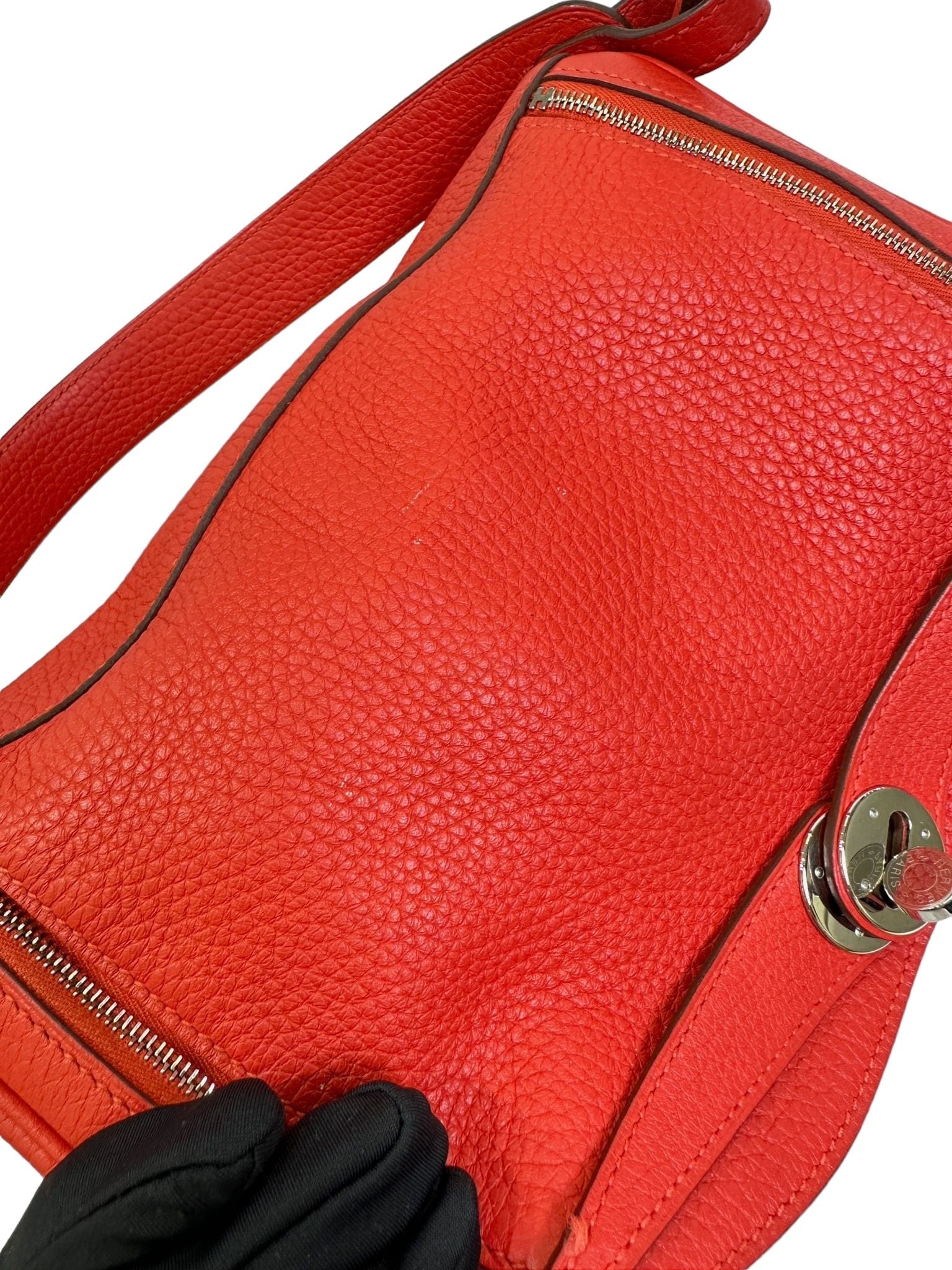 Luxury Promise Hermes Lindy 26 - Red with PHW