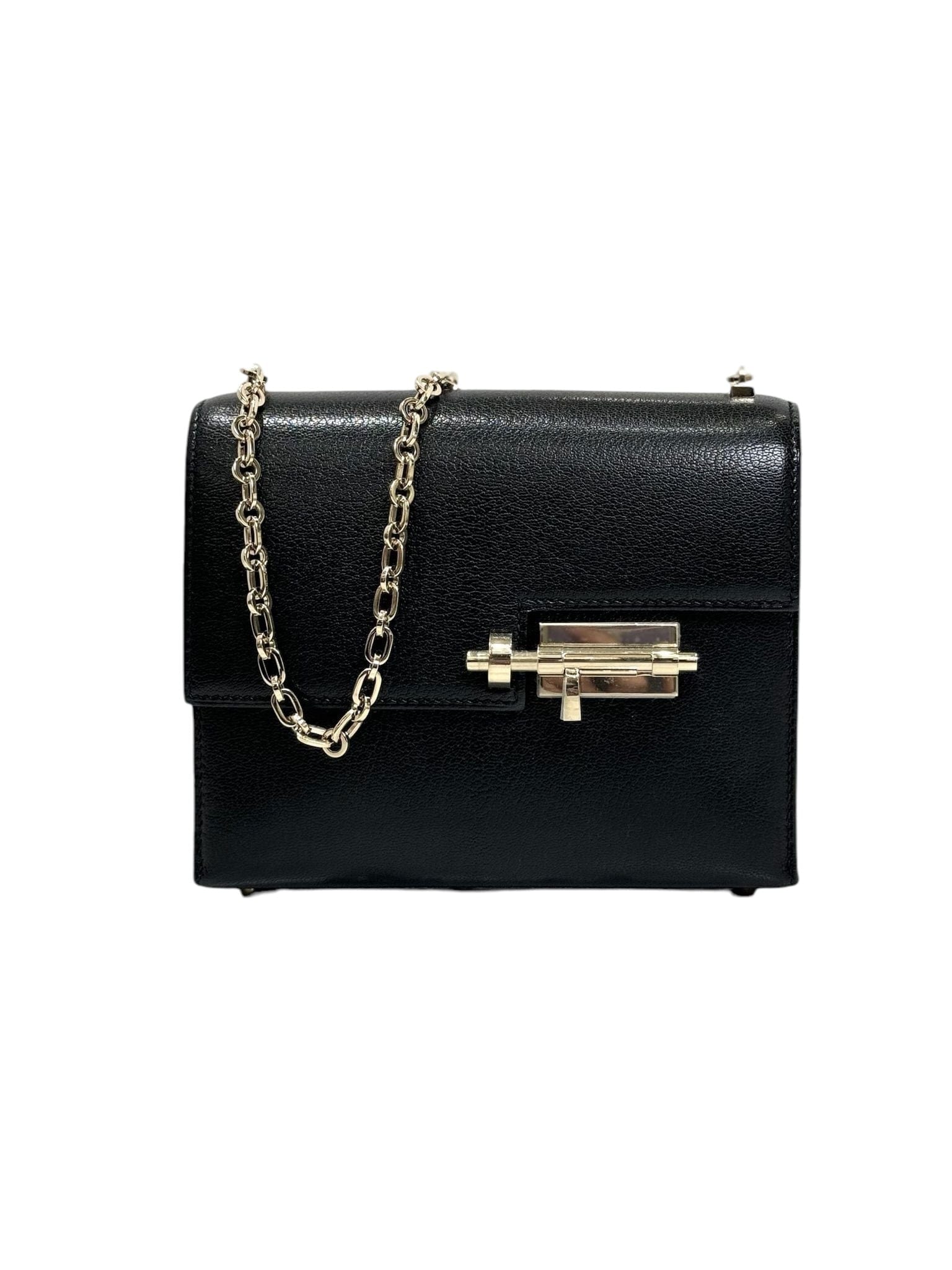 Luxury Promise Hermes Verrou Mini Black Bag with PHW