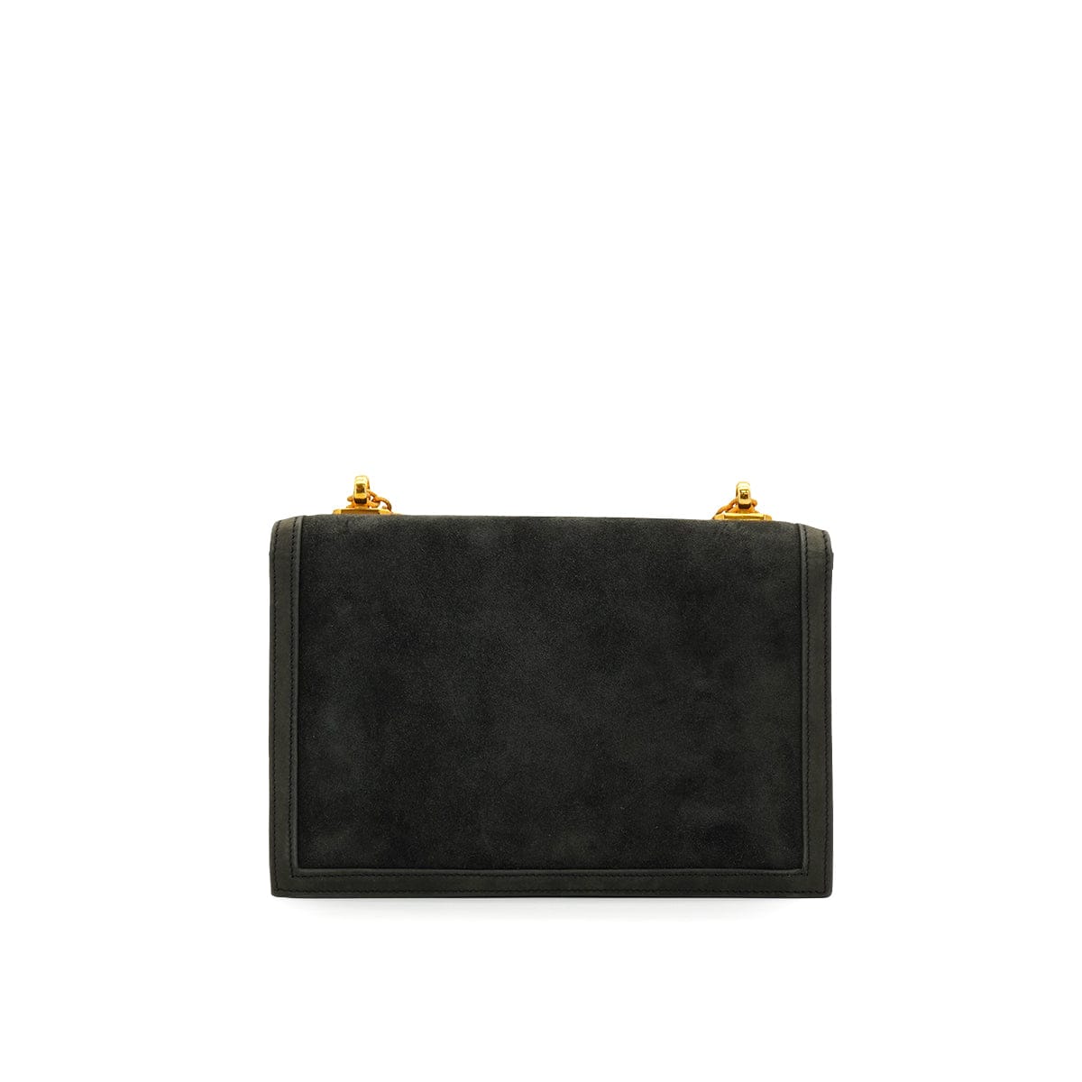 LUXURY PROMISE HERMES ALCAZAR DARK GRAY DOBLIS CHAIN SHOULDER BAG 1980 CIRCLE J GOLD HARDWARE 90334298