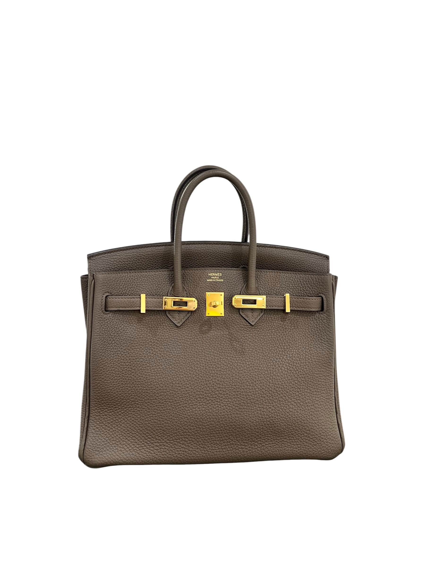 Luxury Promise Hermes Birkin 25 Toundra Togo GHW #T SKCX4122