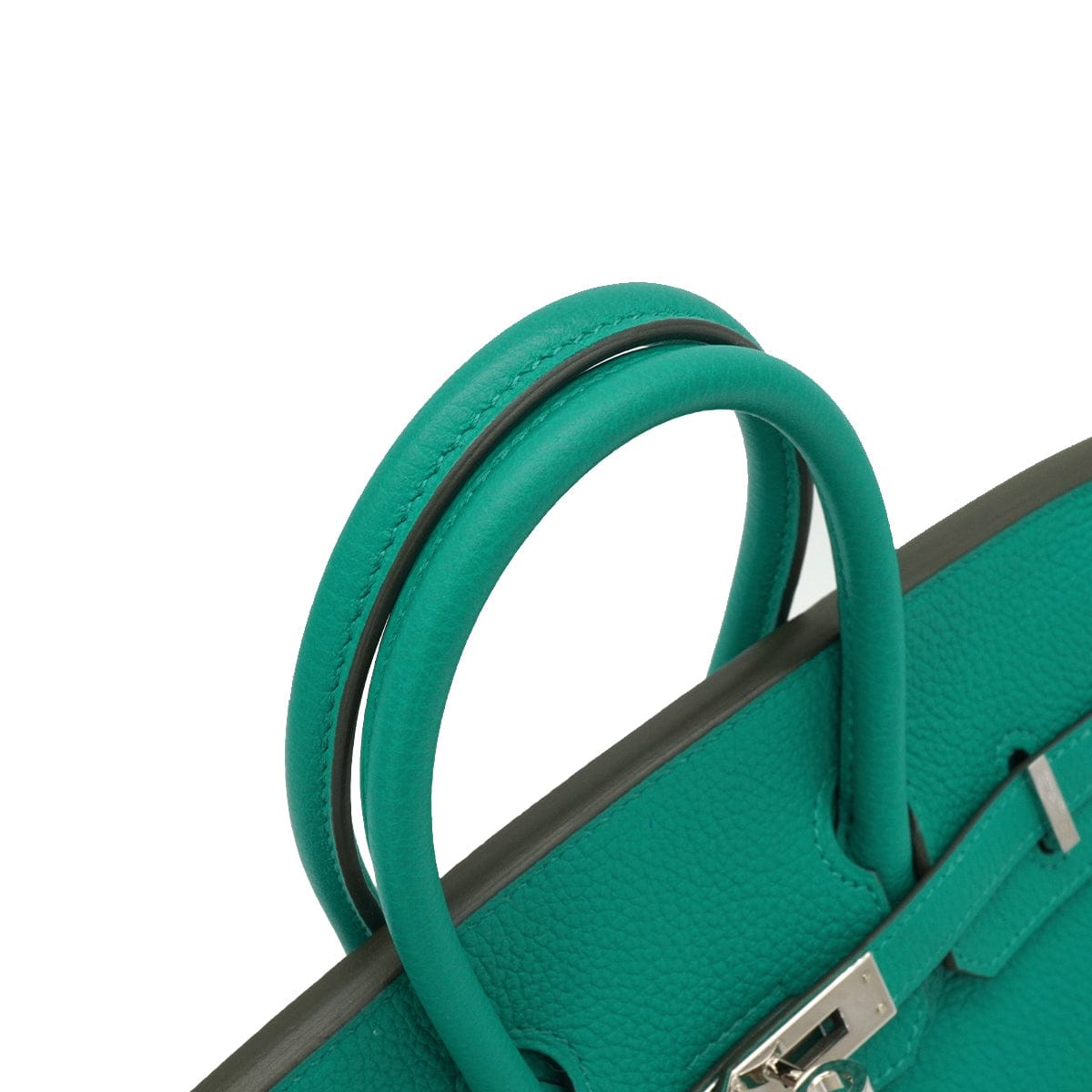 LUXURY PROMISE HERMES BIRKIN 25 VERT VERONE TOGO HAND BAG 2019 D STAMP PALLADIUM HARDWARE 90338769
