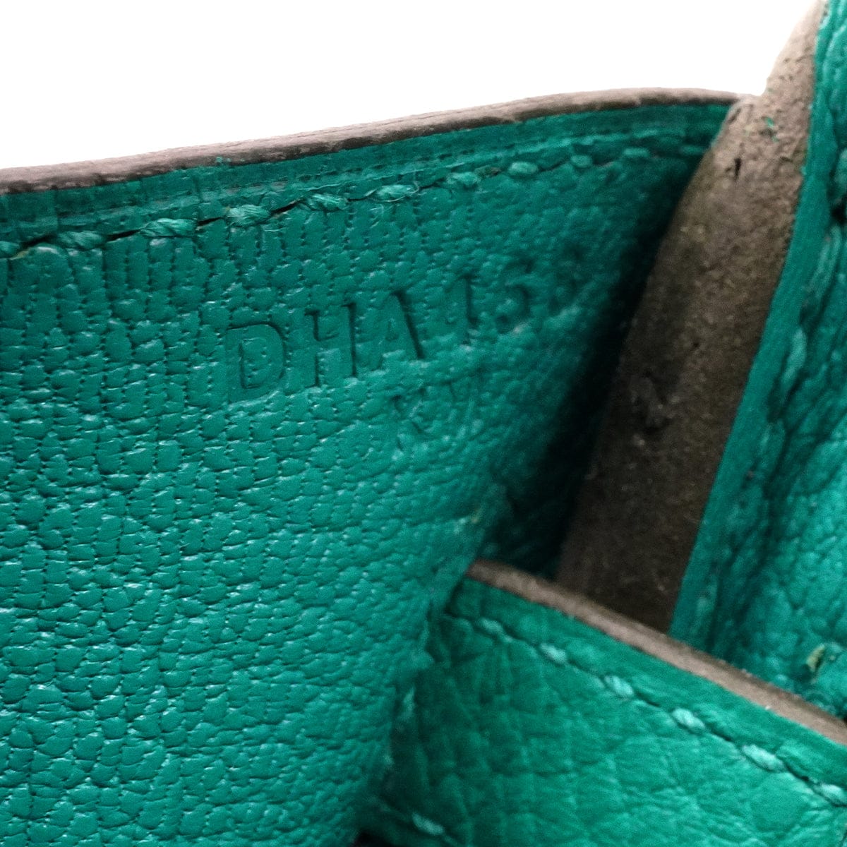 LUXURY PROMISE HERMES BIRKIN 25 VERT VERONE TOGO HAND BAG 2019 D STAMP PALLADIUM HARDWARE 90338769