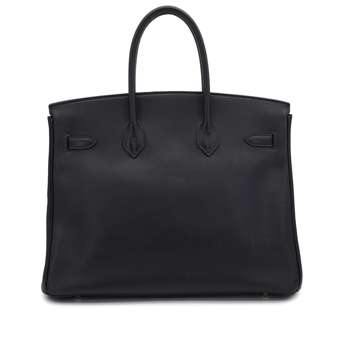 Luxury Promise HERMES BIRKIN 35 BLUE INDIGO TOGO HAND BAG 2000 SQUARE D GOLD HARDWARE 90335290