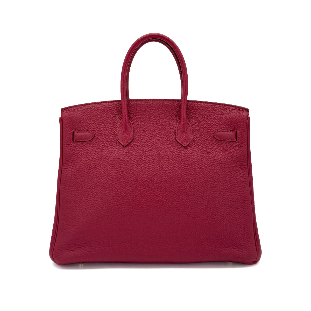LUXURY PROMISE HERMES BIRKIN 35 RUBIS TOGO HAND BAG □O GHW 90282270