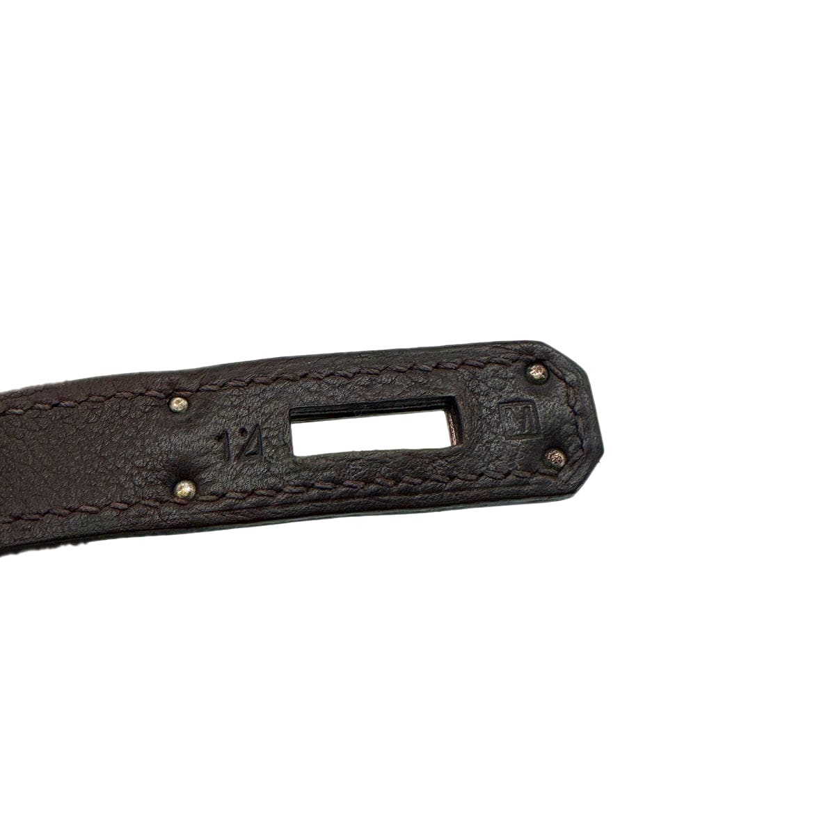 Luxury Promise HERMES BIRKIN 40 EBENE EVERCOLOR HAND BAG □M SHW 90297253