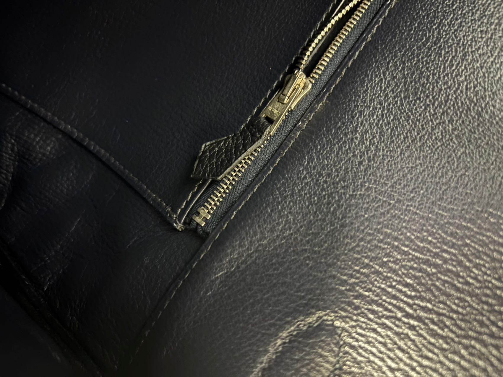 LUXURY PROMISE Hermès Birkin 40 | Plomb Togo with Palladium Hardware