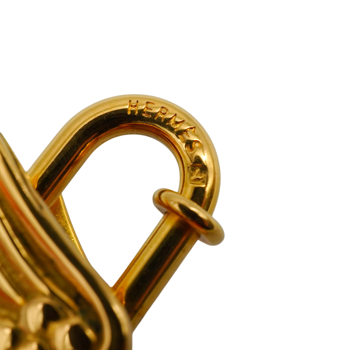 LUXURY PROMISE HERMES CADENA CHARM PEGASUS 1993 GOLD ACCESSORY 90342595