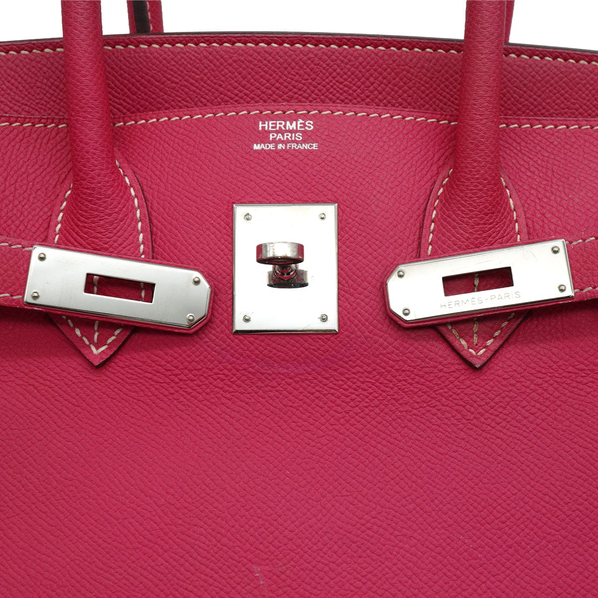 Luxury Promise HERMES CANDY BIRKIN 30 ROSE TYRIEN RUBIS VEAU EPSOM HAND BAG 2011 SQUARE O PALLADIUM HARDWARE 90343000