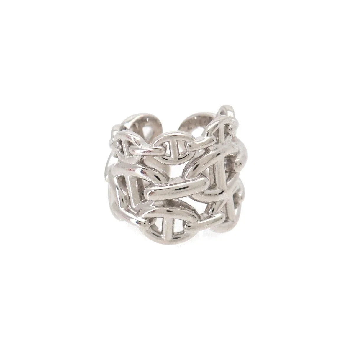 LUXURY PROMISE HERMES Chaine dancre GM Ring Silver 925 Size49 90325574