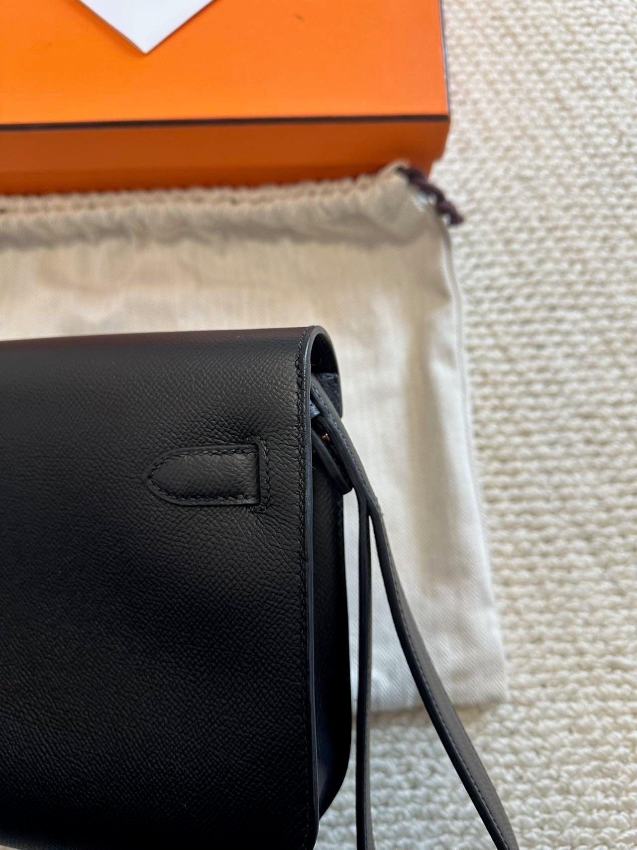 LUXURY PROMISE Hermès Dépêches 25 D Epsom Leather – Full Set