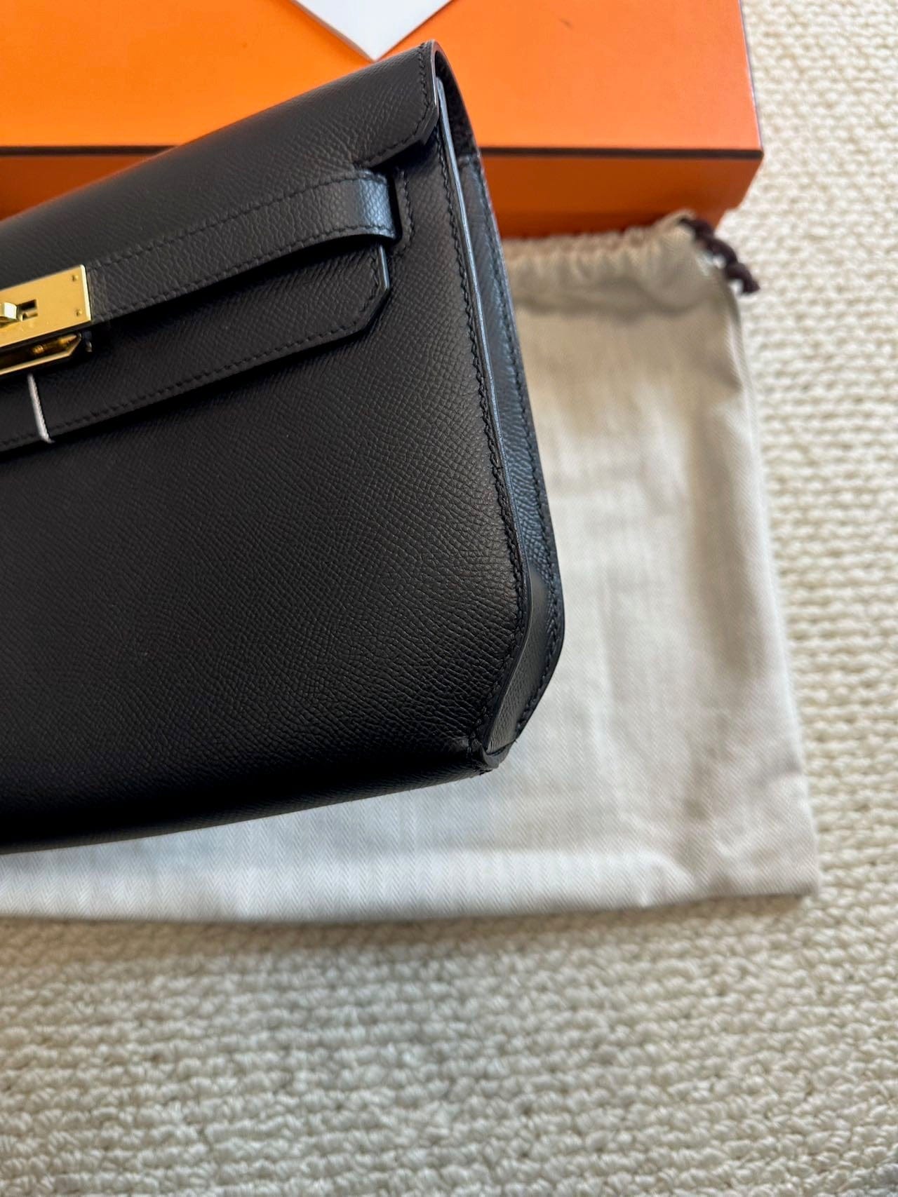 LUXURY PROMISE Hermès Dépêches 25 D Epsom Leather – Full Set