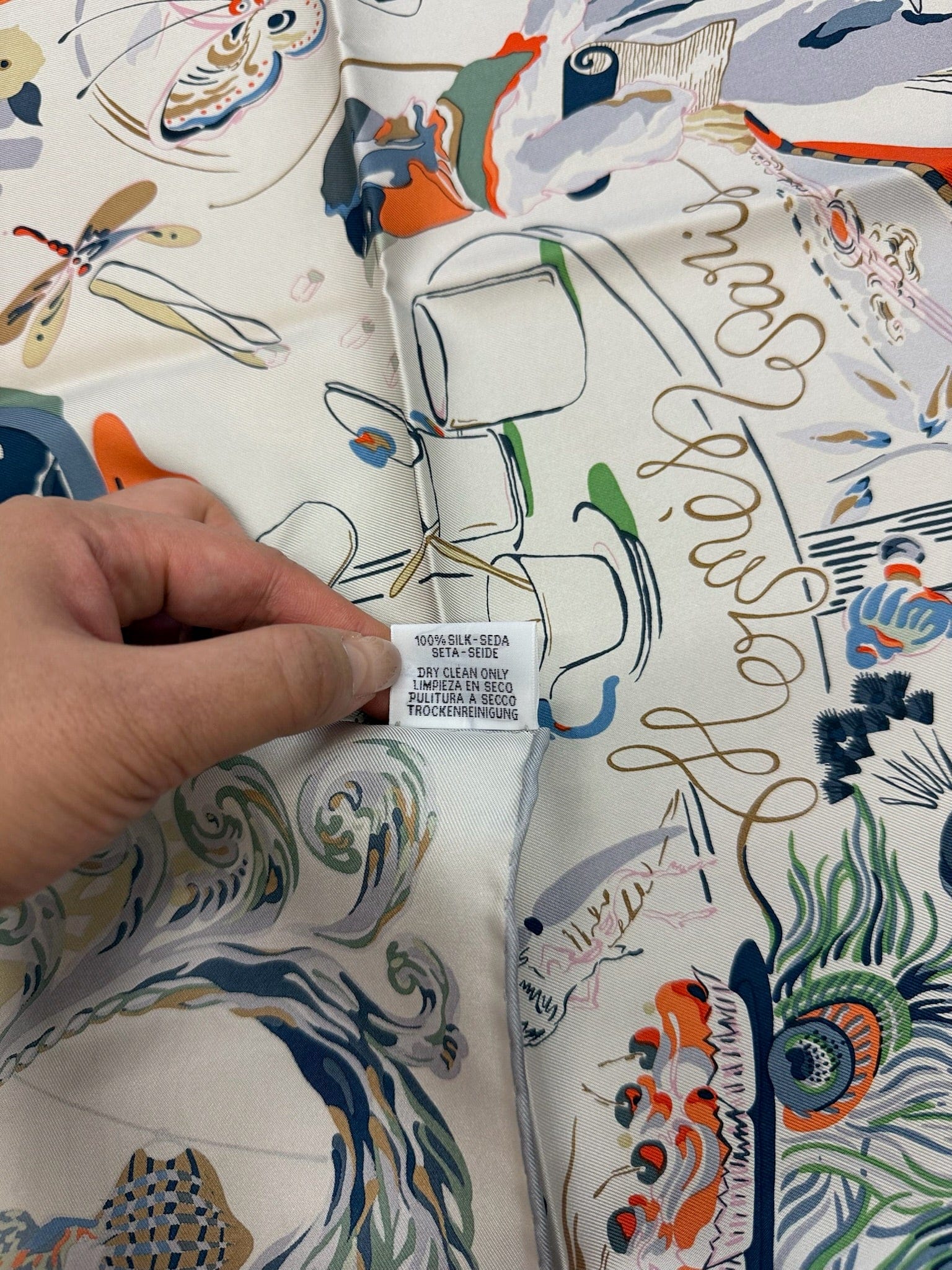 LUXURY PROMISE Hermès “Emile’s Fantastic Night” 90cm Silk Scarf – 100% Twill Silk – Hand-rolled Edge