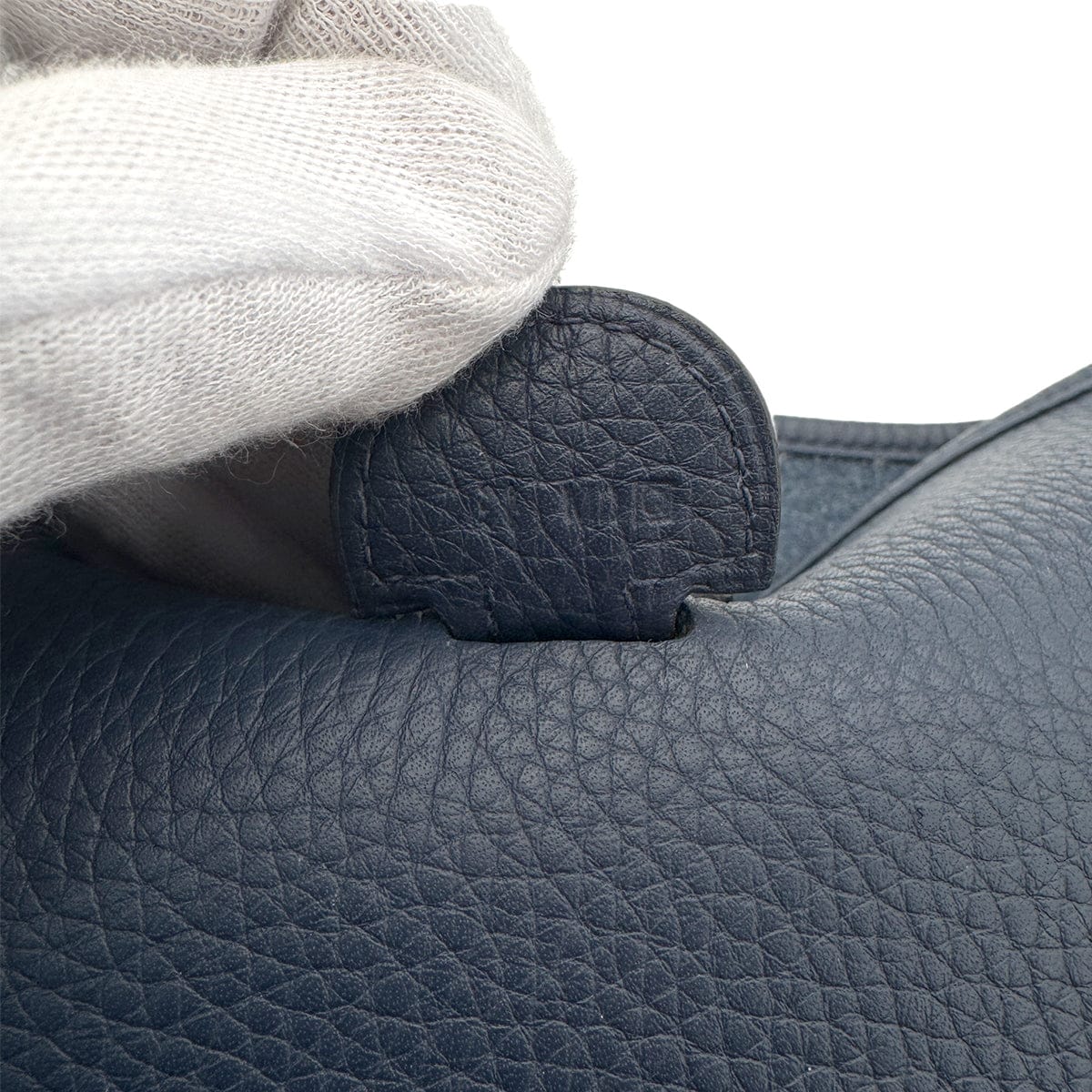 LUXURY PROMISE HERMES EVELYNE 3 PM BLEU SAPHIR TAURILLON CLEMENCE SHOULDER BAG □Q 90269851