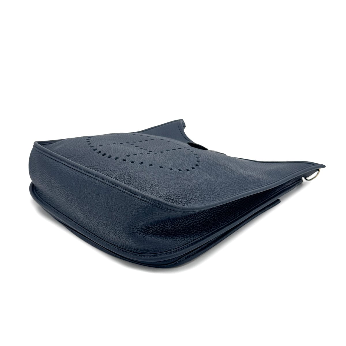 LUXURY PROMISE HERMES EVELYNE 3 PM BLEU SAPHIR TAURILLON CLEMENCE SHOULDER BAG □Q 90269851