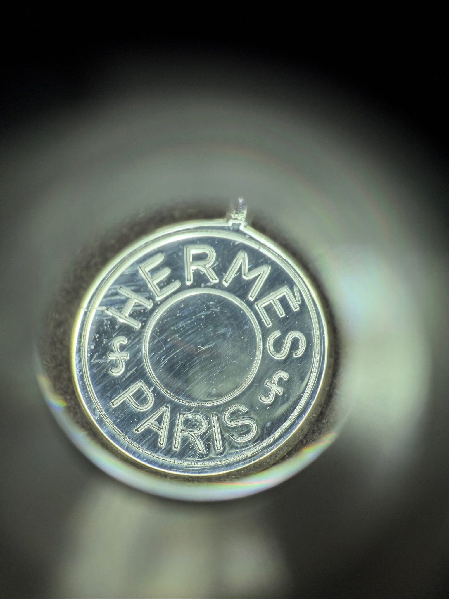 Hermès Ex-libris Pendant Necklace
