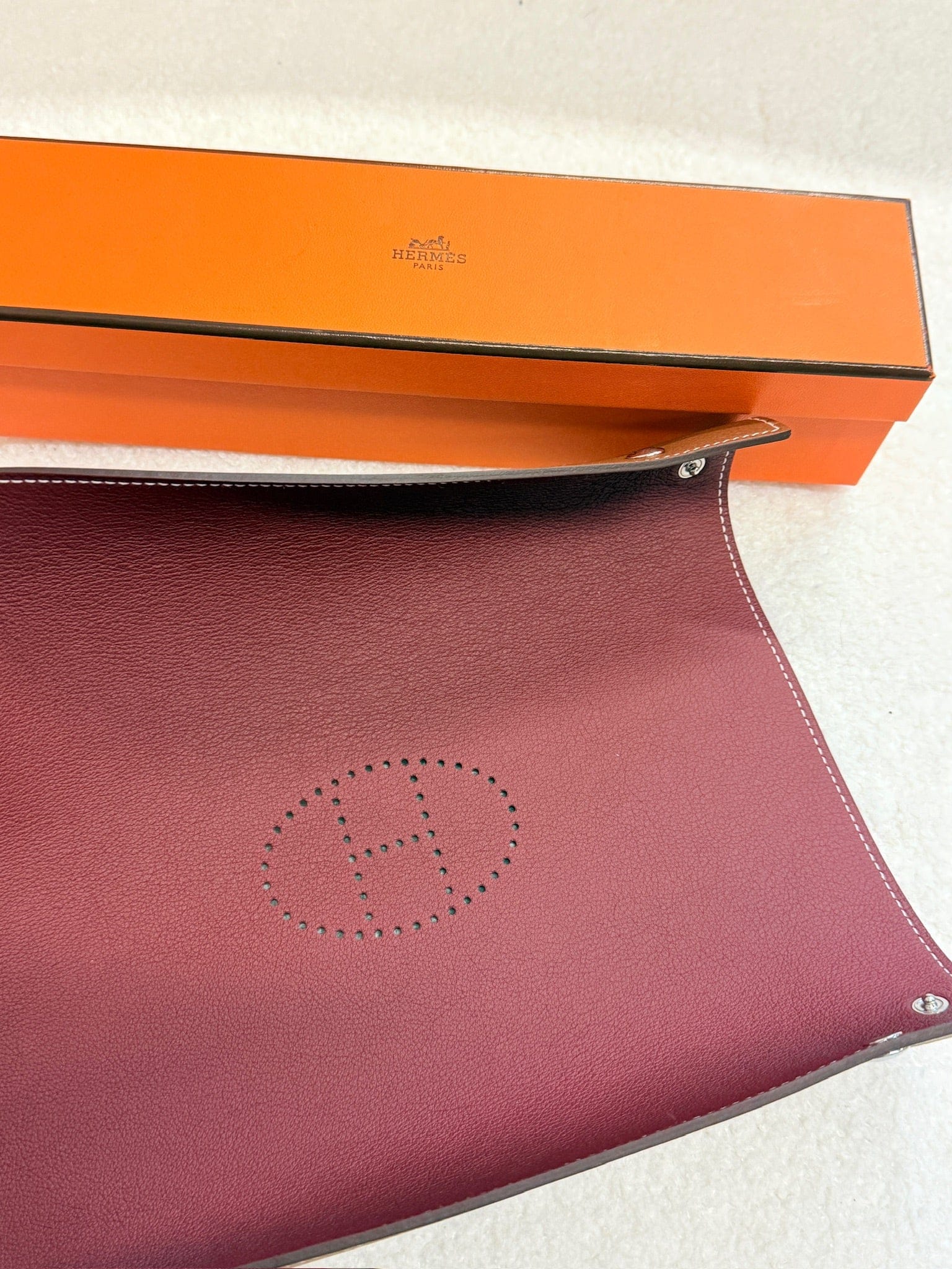 Luxury Promise Hermès H change Tray new with box