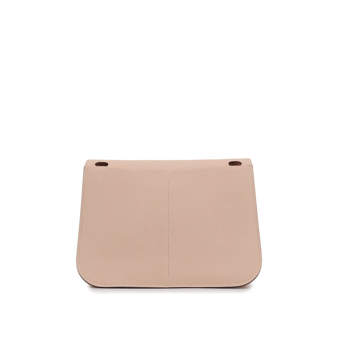 Luxury Promise HERMES HALZAN MINI ROSE EGLANTINE VEAU SWIFT HAND SHOULDER BAG X PALLADIUM HARDWARE 90308204