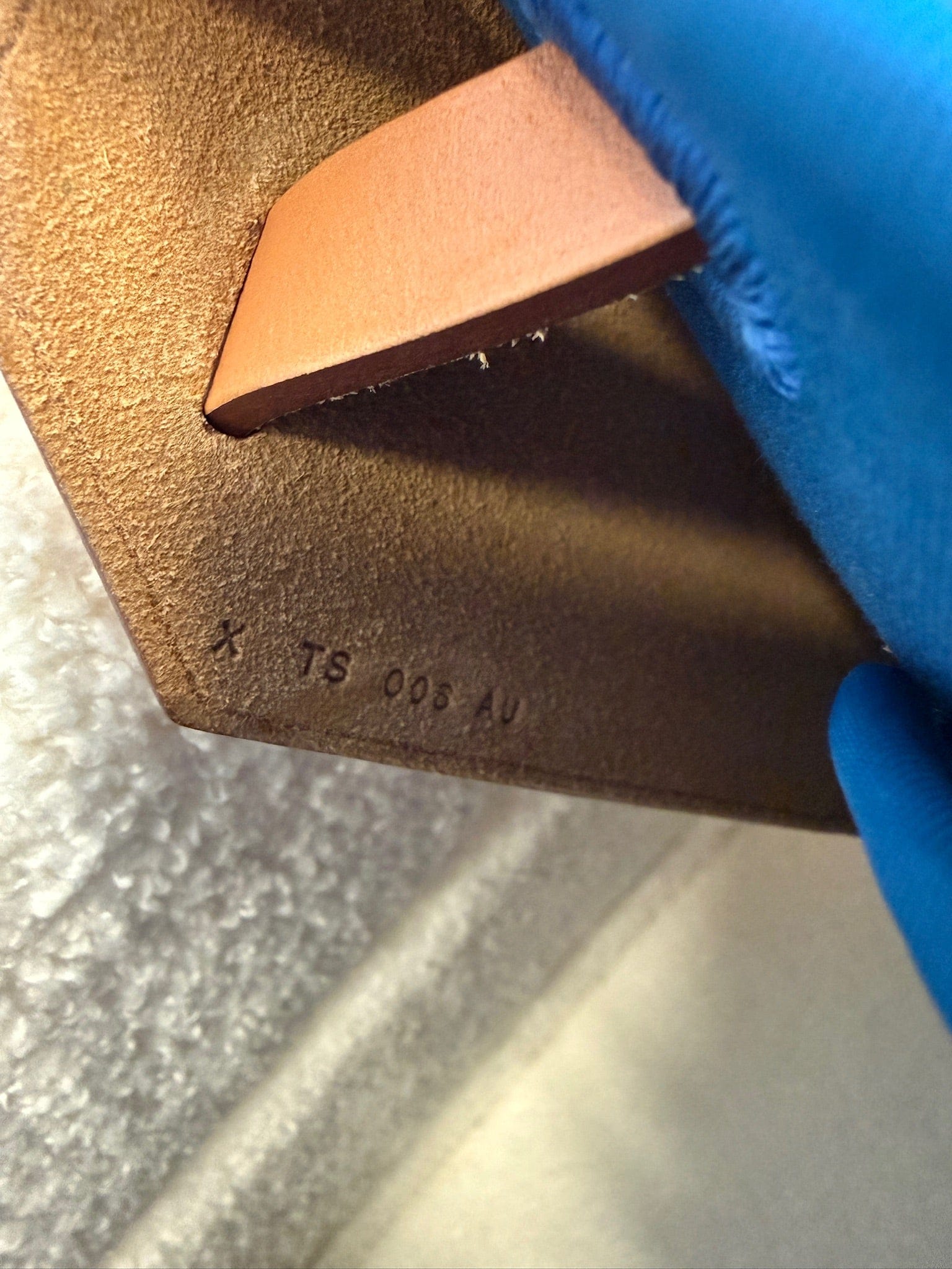 Luxury Promise Hermès Herbag 31 blue