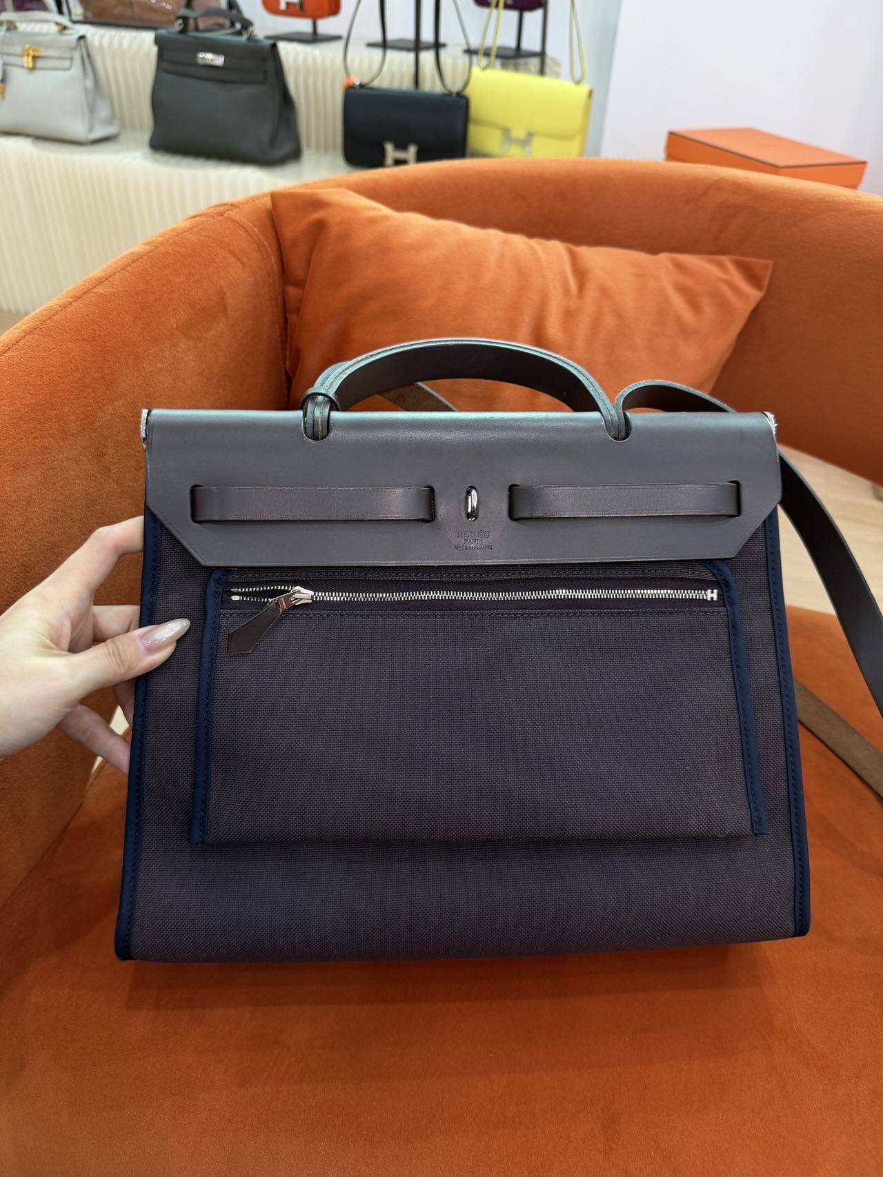 Luxury Promise Hermès Herbag 31 Ebene Stamp X