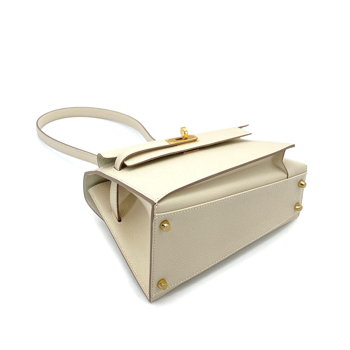 LUXURY PROMISE HERMES KELLY 20 DISORDER CRAIE EPSOM SHOULDER BAG W GHW 90262381