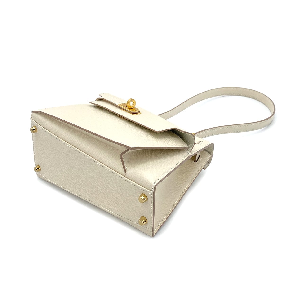 LUXURY PROMISE HERMES KELLY 20 DISORDER CRAIE EPSOM SHOULDER BAG W GHW 90262381