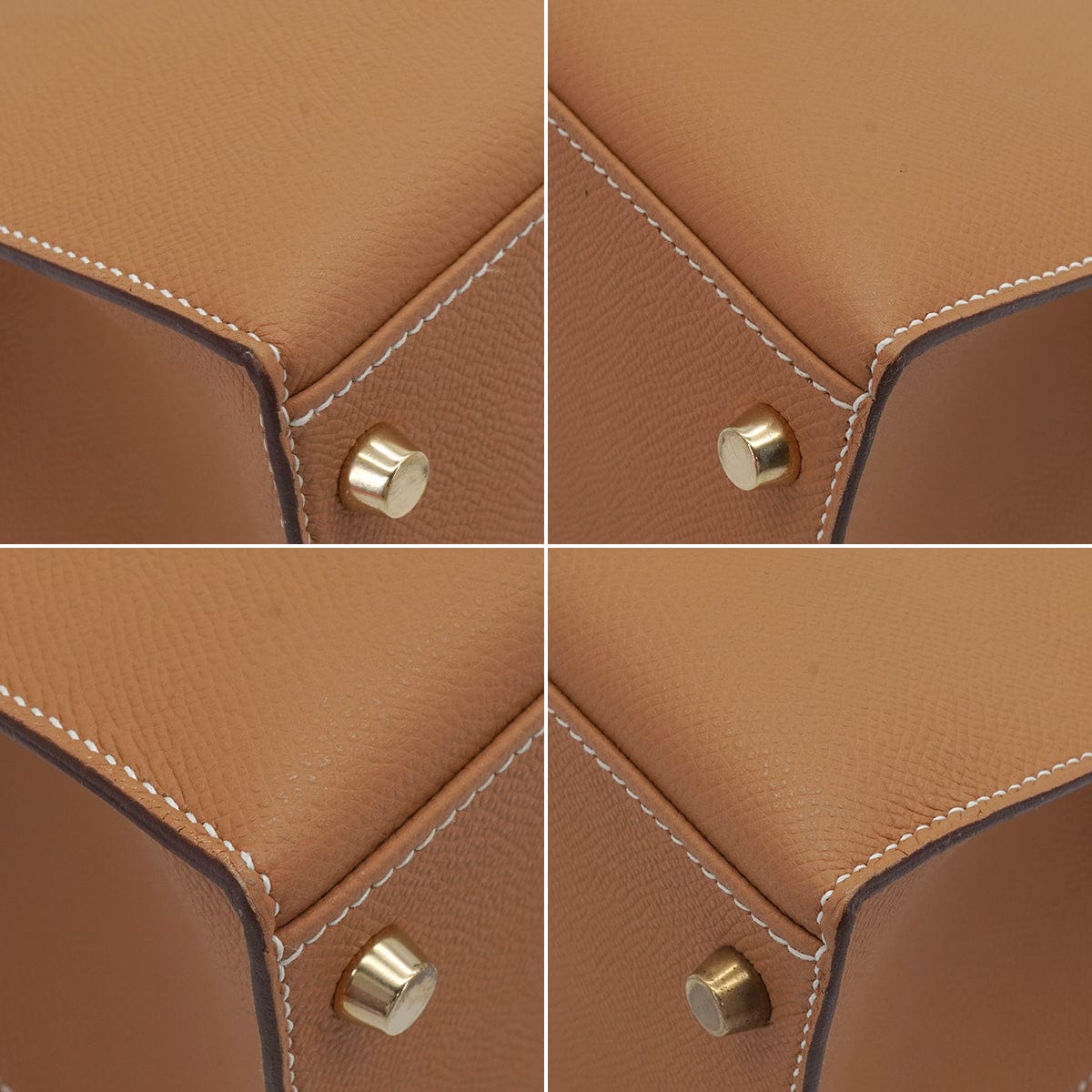 LUXURY PROMISE HERMES KELLY 28 SELLIER GOLD VEAU EPSOM HAND SHOULDER BAG 2005 SQUARE I GOLD HARDWARE 90341431