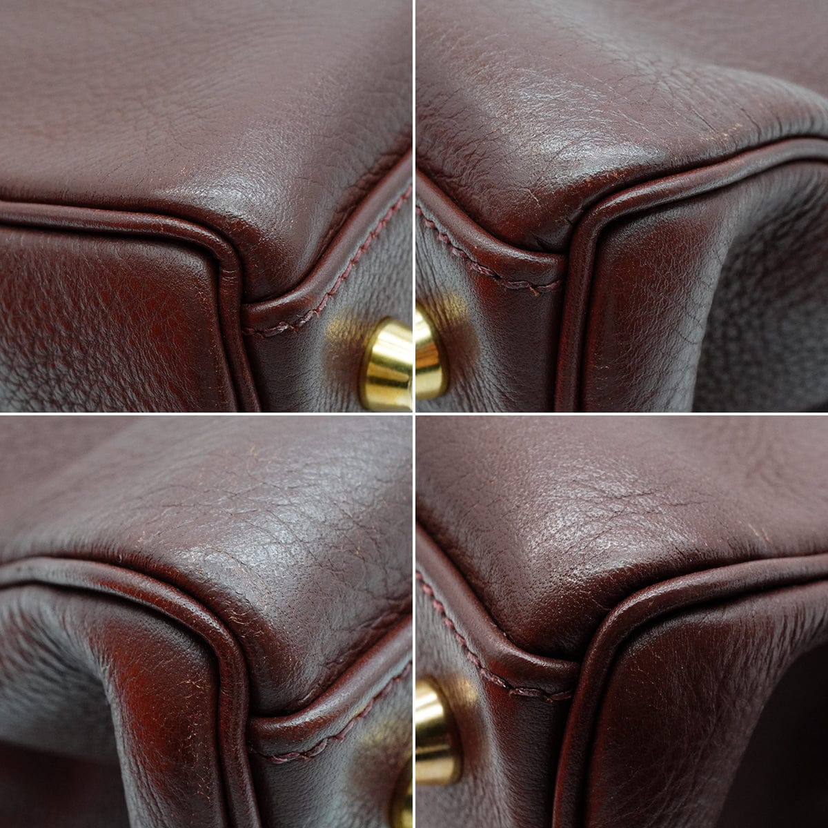 LUXURY PROMISE HERMES KELLY 35 RETOURNE MARRON FONCE TOGO HAND SHOULDER BAG 2000 SQUARE D GOLD HARDWARE 90341430