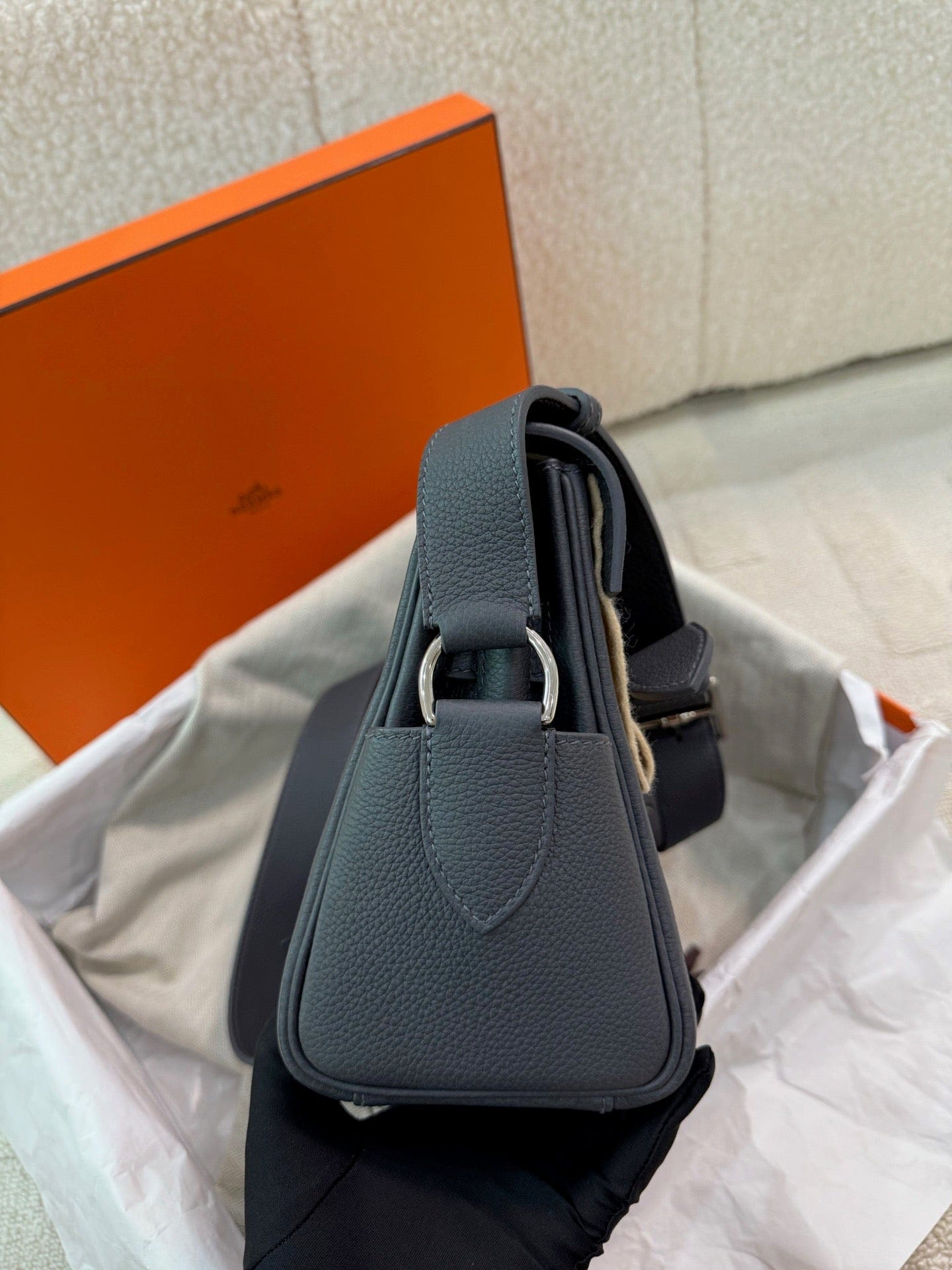 LUXURY PROMISE Hermès Kelly Messenger Adoris Togo Leather – Stamp K