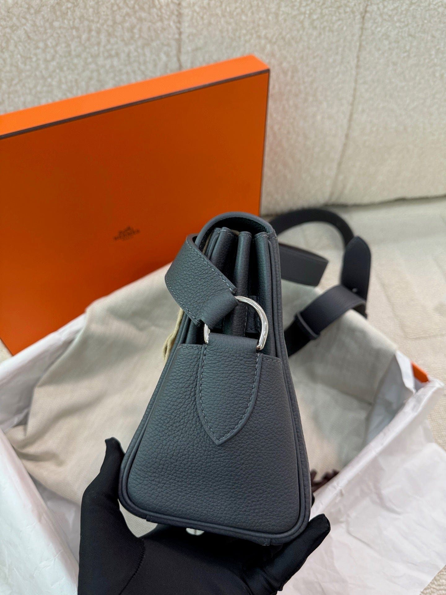 LUXURY PROMISE Hermès Kelly Messenger Adoris Togo Leather – Stamp K