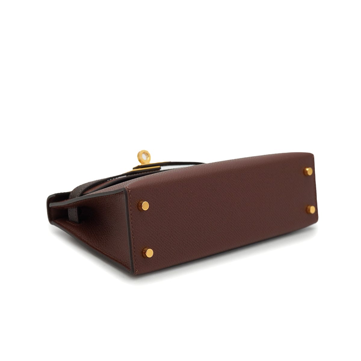 LUXURY PROMISE HERMES KELLY MINI 2 TRICOLOR SELLIER TERRE EBENE CRAIE VEAU EPSOM HAND SHOULDER BAG 2026 G STAMP GOLD HARDWARE 90335892