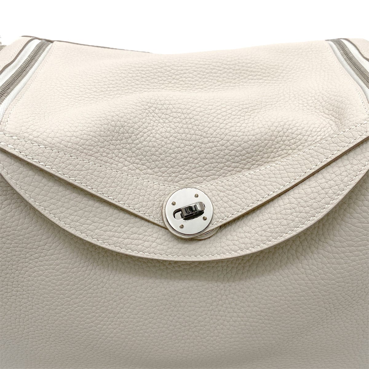 Luxury Promise HERMES LINDY 30 CRAIE TAURILLON CLEMENCE SHOULDER BAG A SHW 90266243