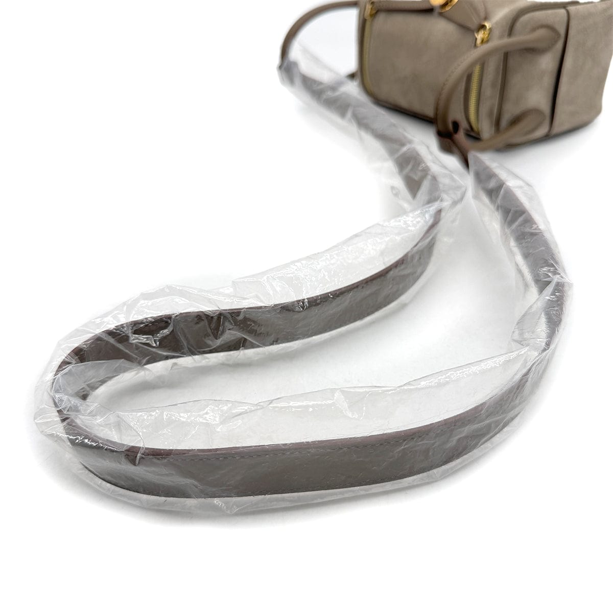 LUXURY PROMISE HERMES LINDY MINI 20 ETOUPE GRIS CAILLOU VEAU SWIFT GRIZZLY SHOULDER BAG W GHW 90307211