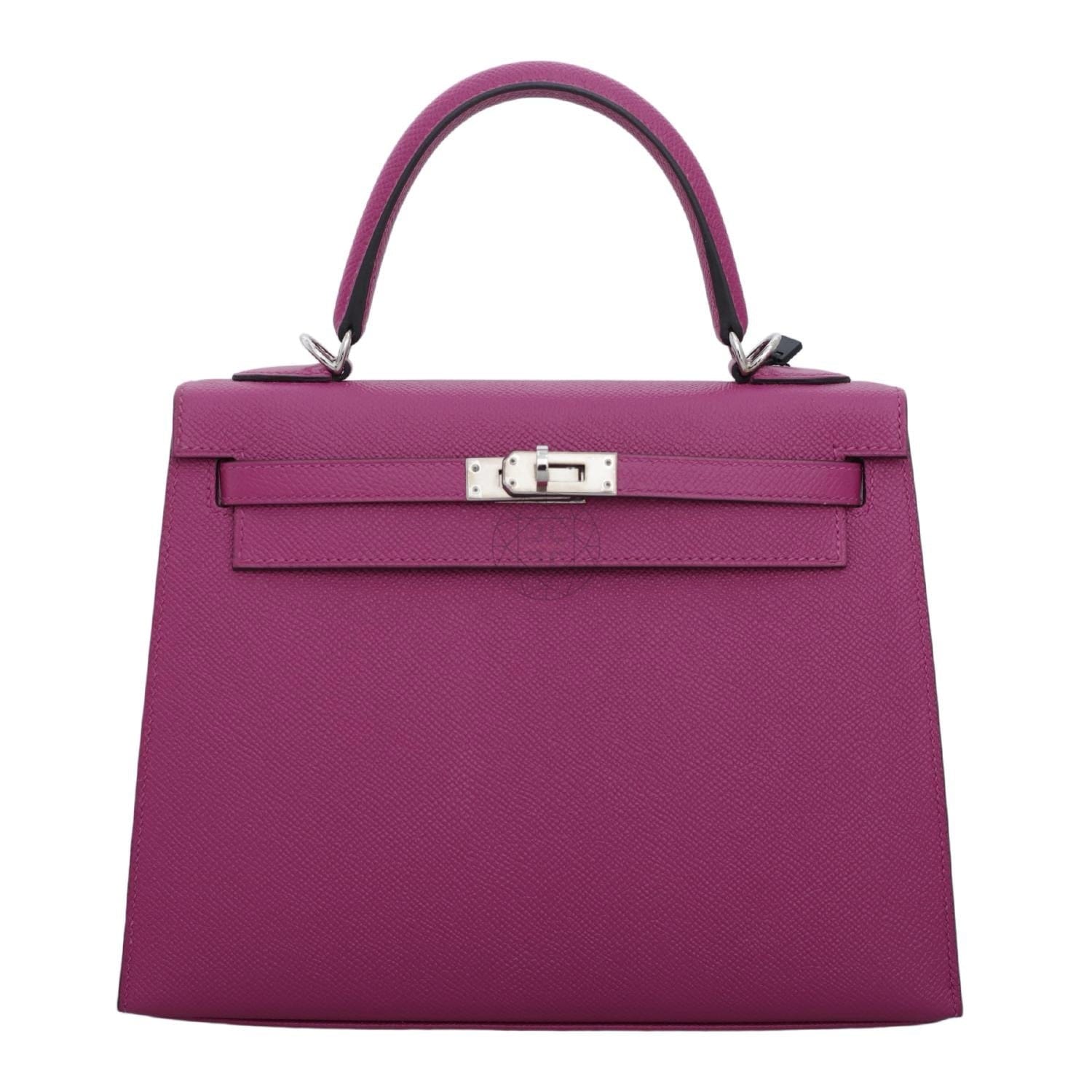 Luxury Promise Hermes Rose Pourpre Sellier Kelly 25 Bag
