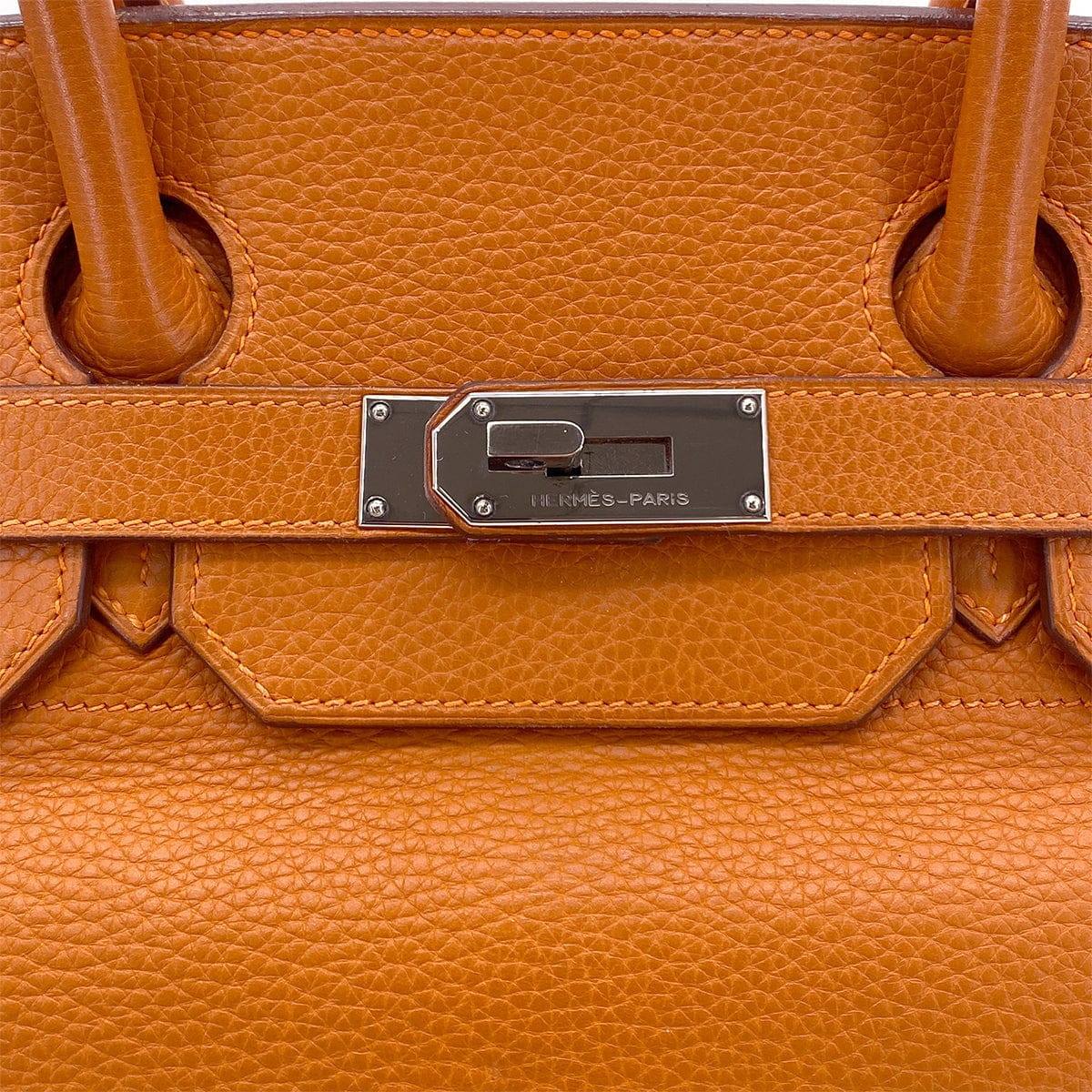 LUXURY PROMISE HERMES SHOULDER BIRKIN 42 POTIRON ORANGE TAURILLON CLEMENCE HAND BAG □I SHW 90285747