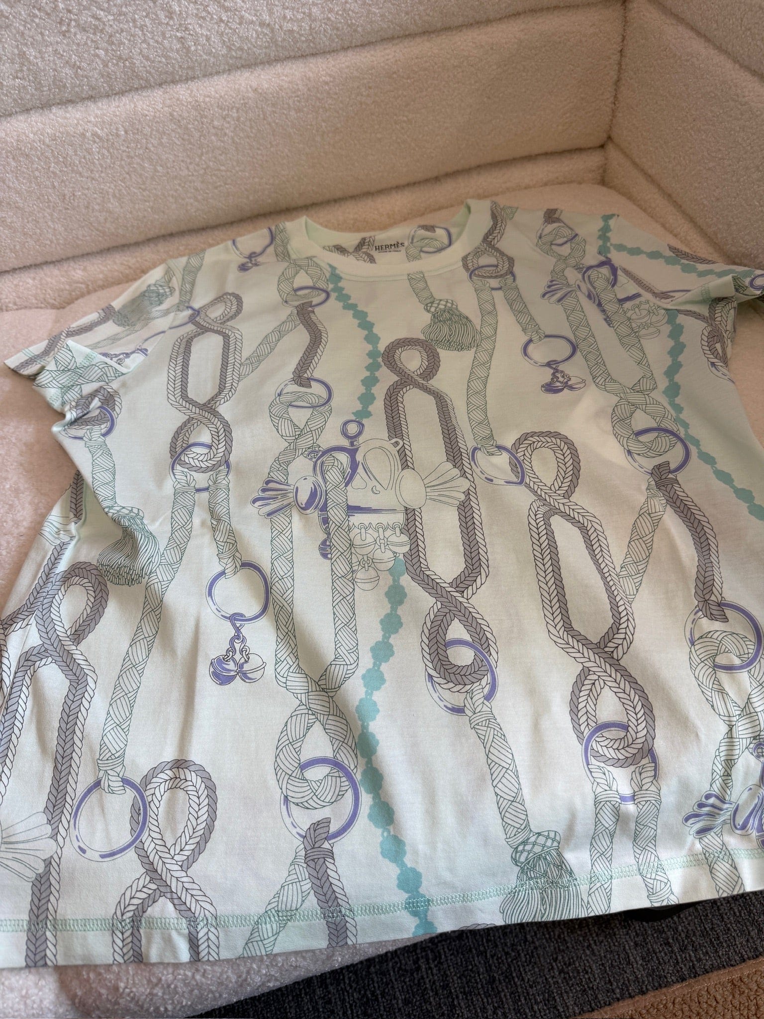 Luxury Promise Hermes T-shirt size 40 ready to wear