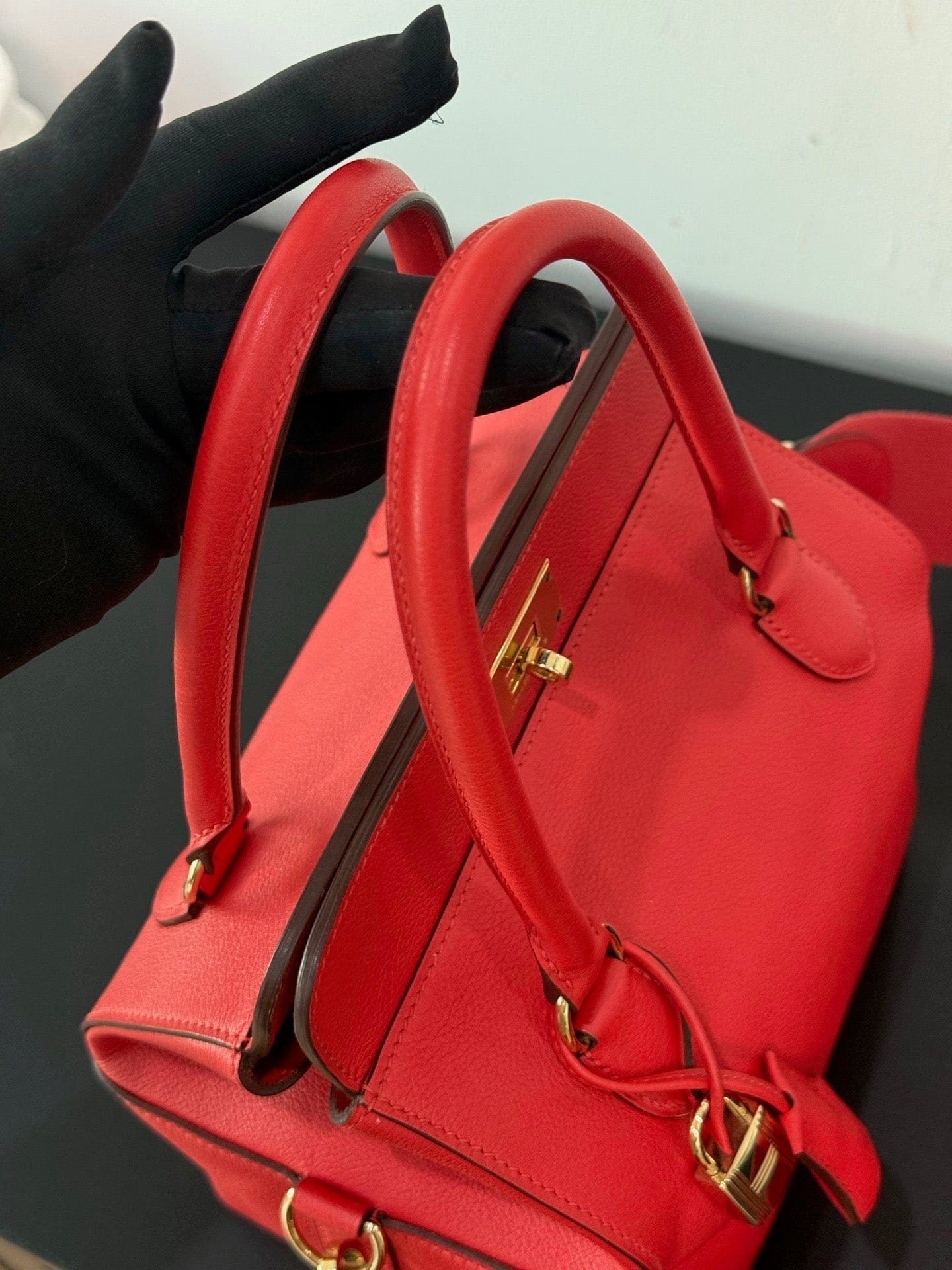 LUXURY PROMISE Hermès Toolbox 20cm Leather Bag