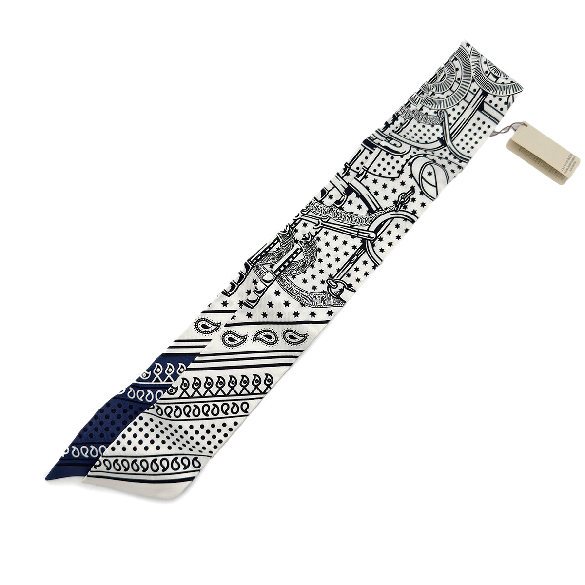 LUXURY PROMISE HERMES TWILLY EPERON D'OR SCARF MULTICOLOR SILK 90292795