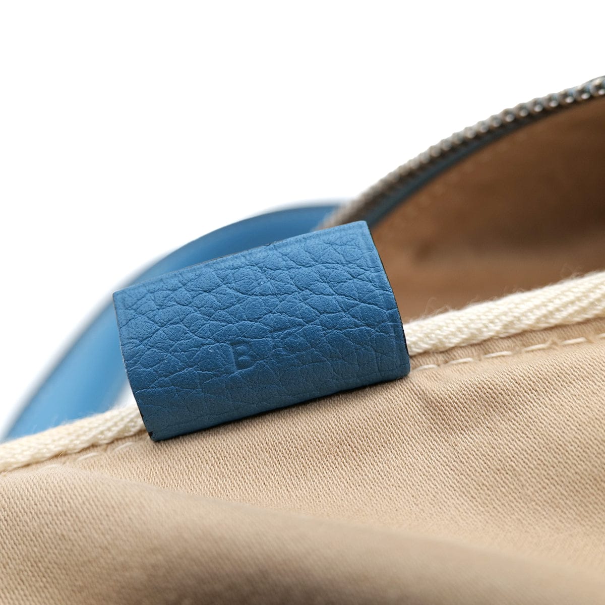 LUXURY PROMISE HERMES VICTORIA 50 BLUE JEAN TAURILLON CLEMENCE HAND BAG □C SHW 90304031