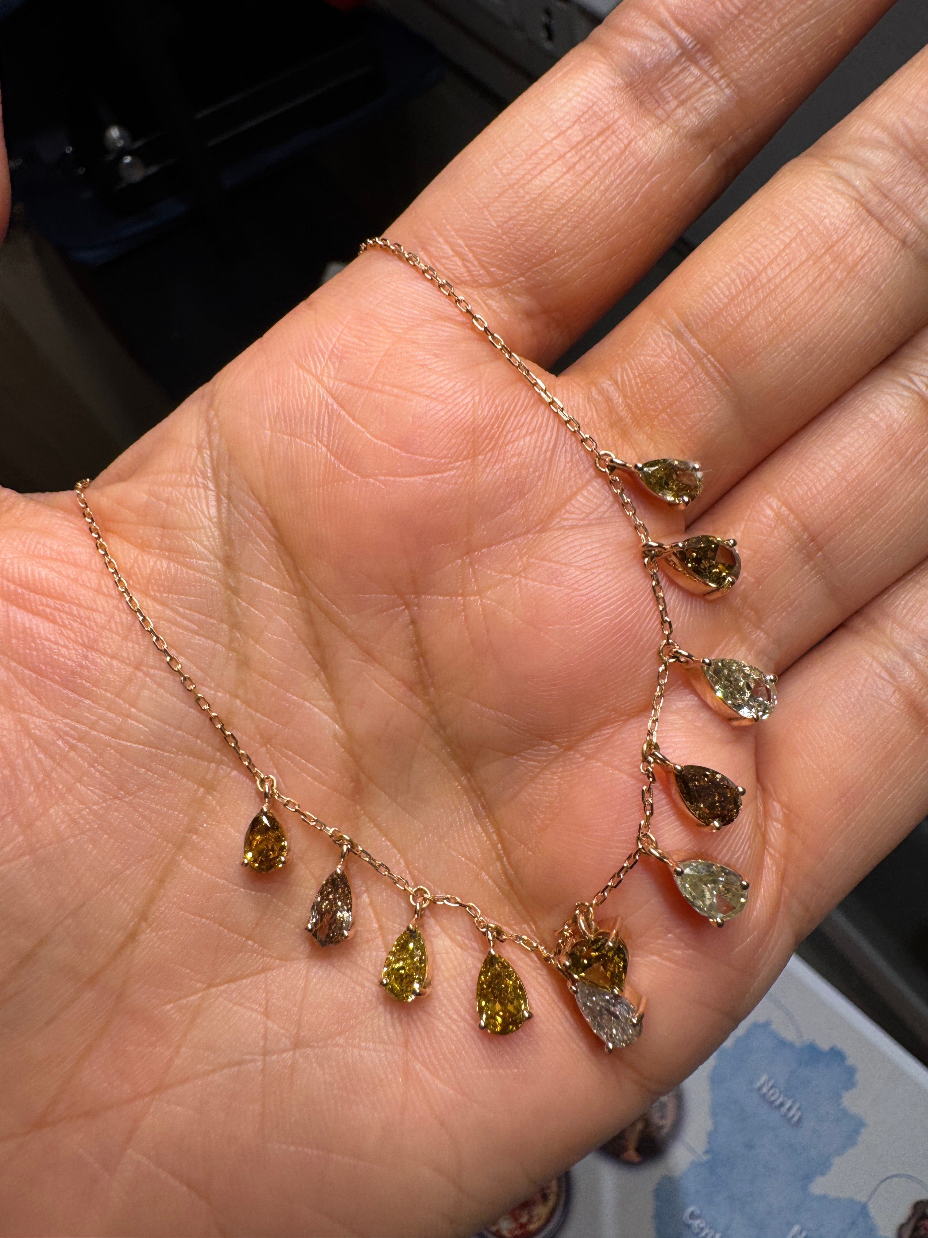 Luxury Promise Holy empress diamond necklace