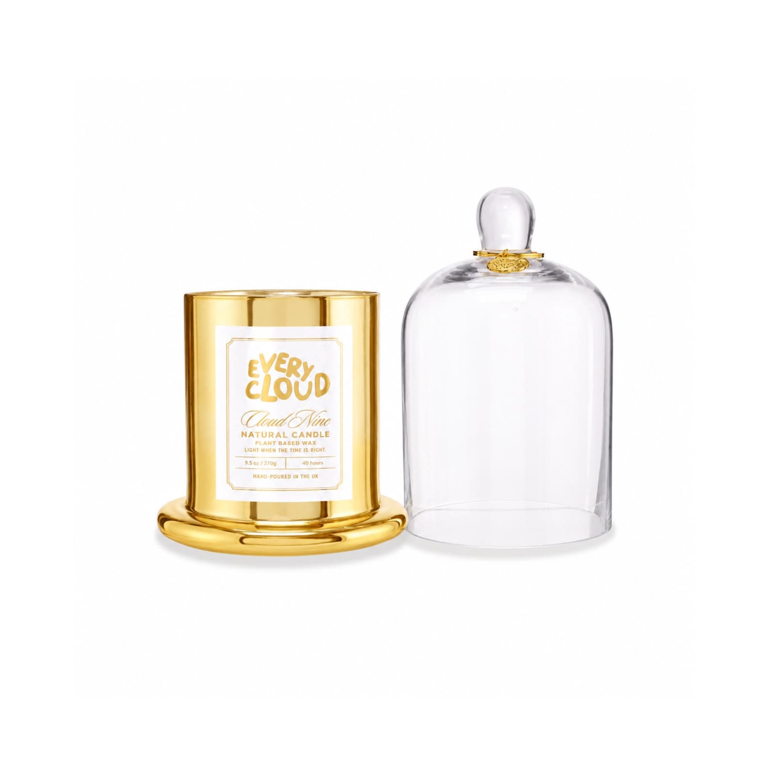 Luxury Promise Cloud Nine Gold Cloche  AGC3842