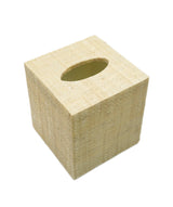 Luxury Promise GHENT  Natural Sq Tissue Box  Bagor Grass ASL10094