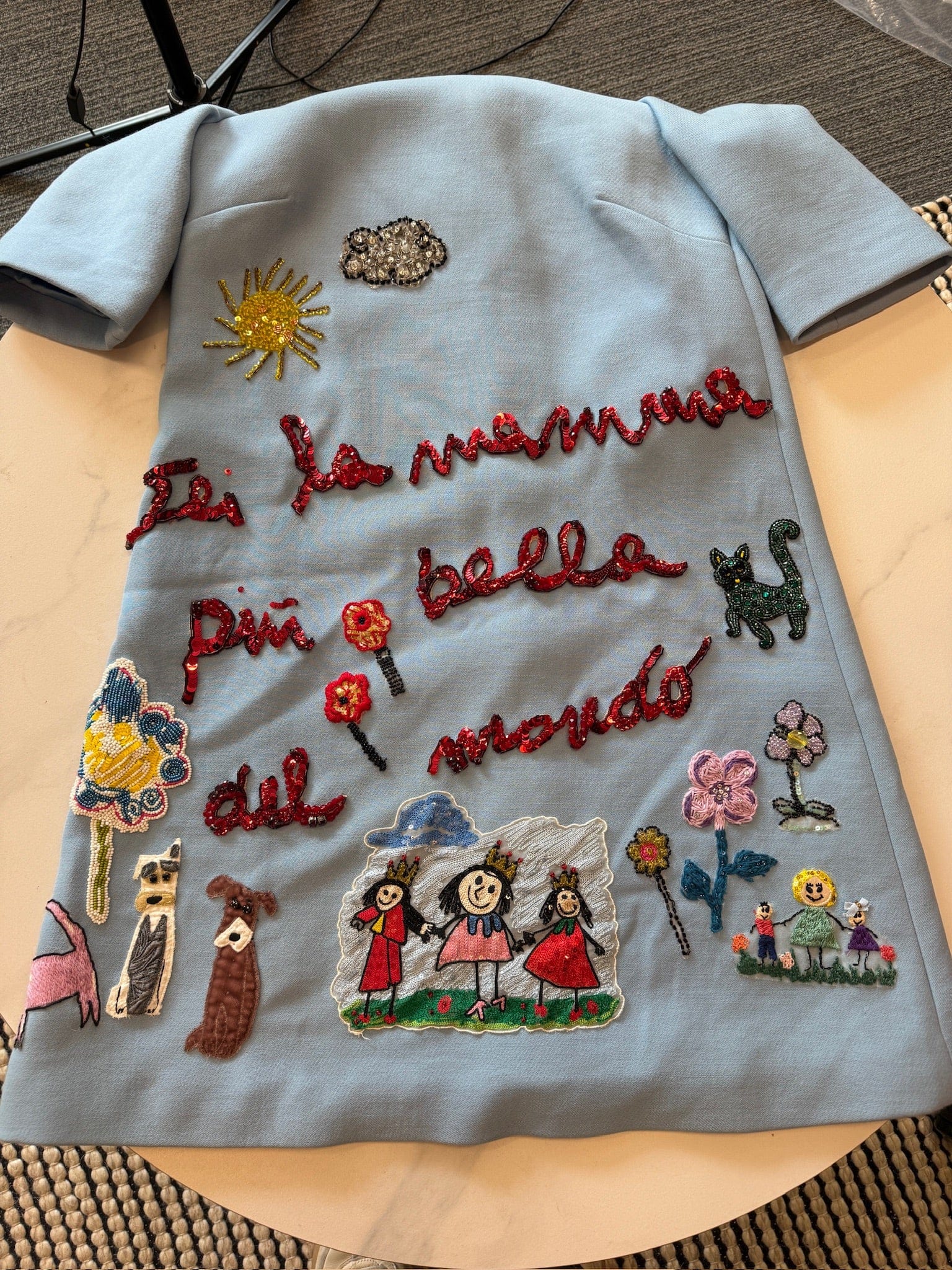 Luxury Promise IT 36 Dolce & Gabbana Summer Dress with Colorful Embroidery