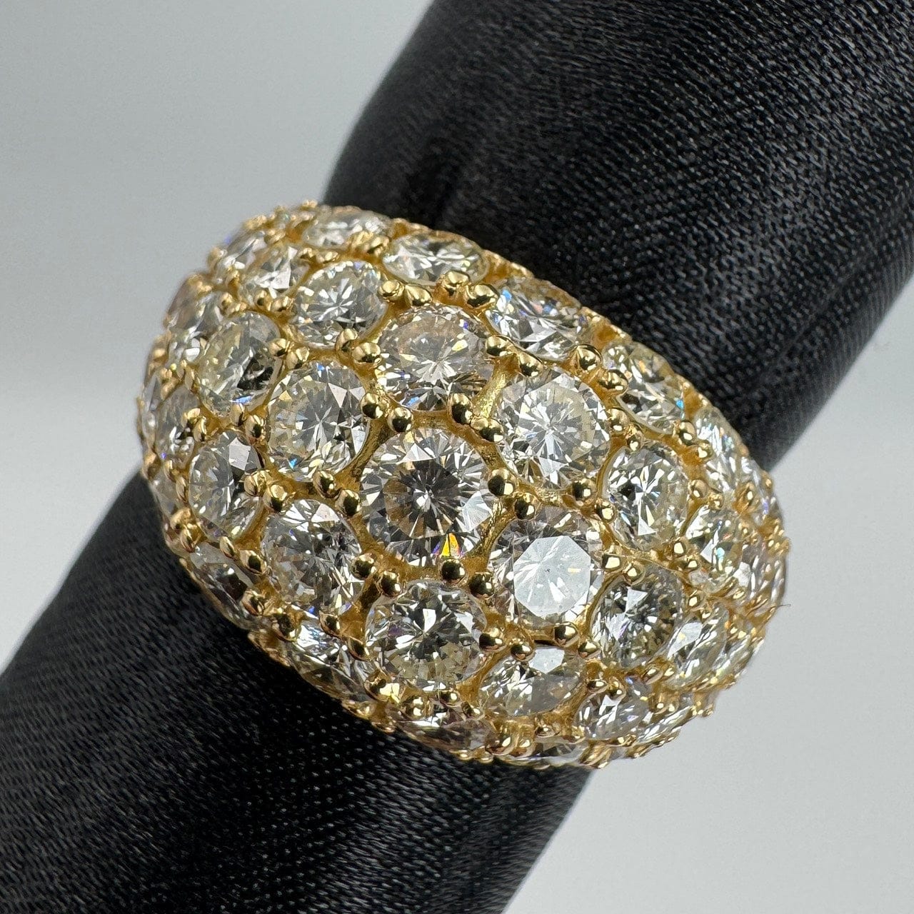 Luxury Promise Japan 44313 K18 Dial Ring D6.541 9.1g