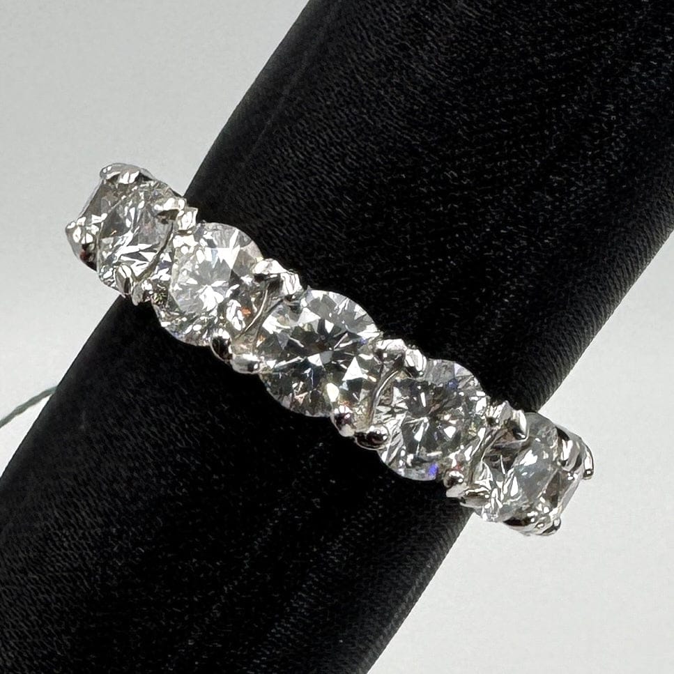 Luxury Promise Japan 48601 Pt900 Dial Ring D6.248 9.4g Medium So*14