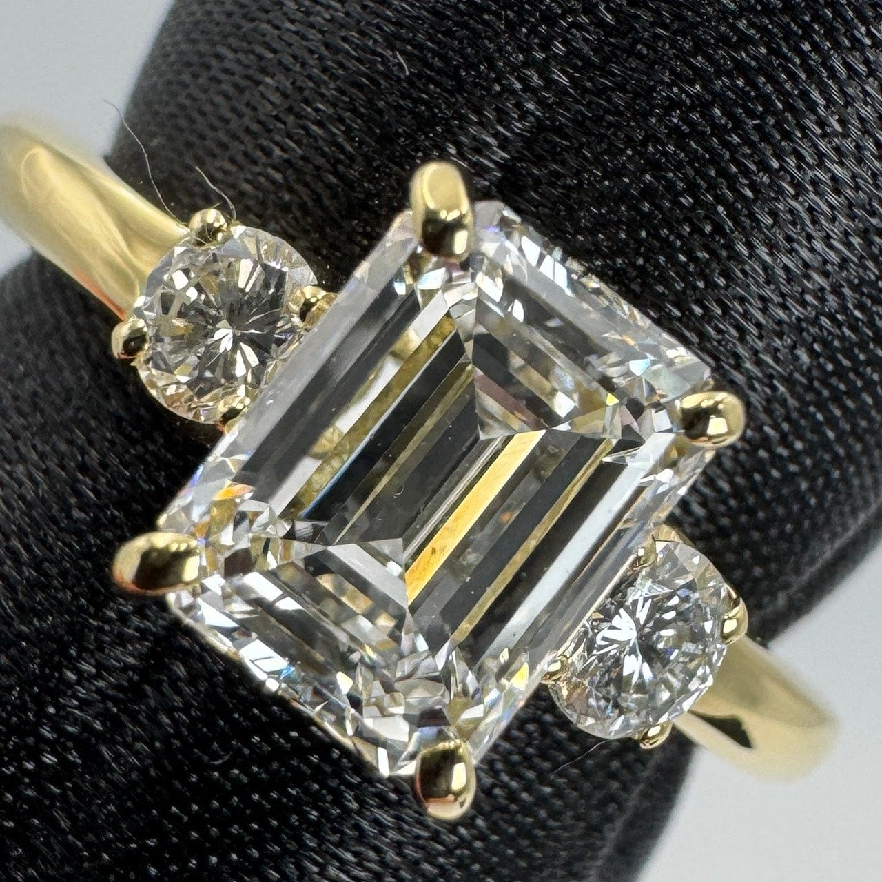 Luxury Promise Japan 48638 K18 Dial Ring D1.286 D0.20 4.2g