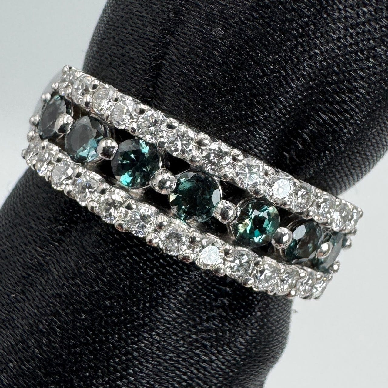 Luxury Promise Japan 49059 Pt900 Alexandrite Ring AL0.53 D0.4 7.9 GRJ