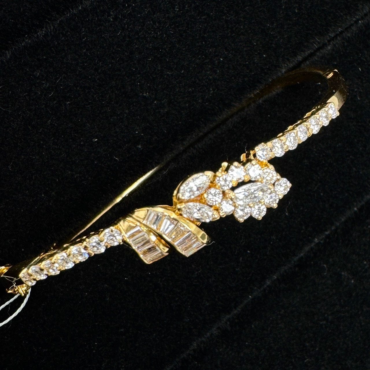 Luxury Promise Japan 49063 Diamond Bracelet D X-ray AU75% 13g