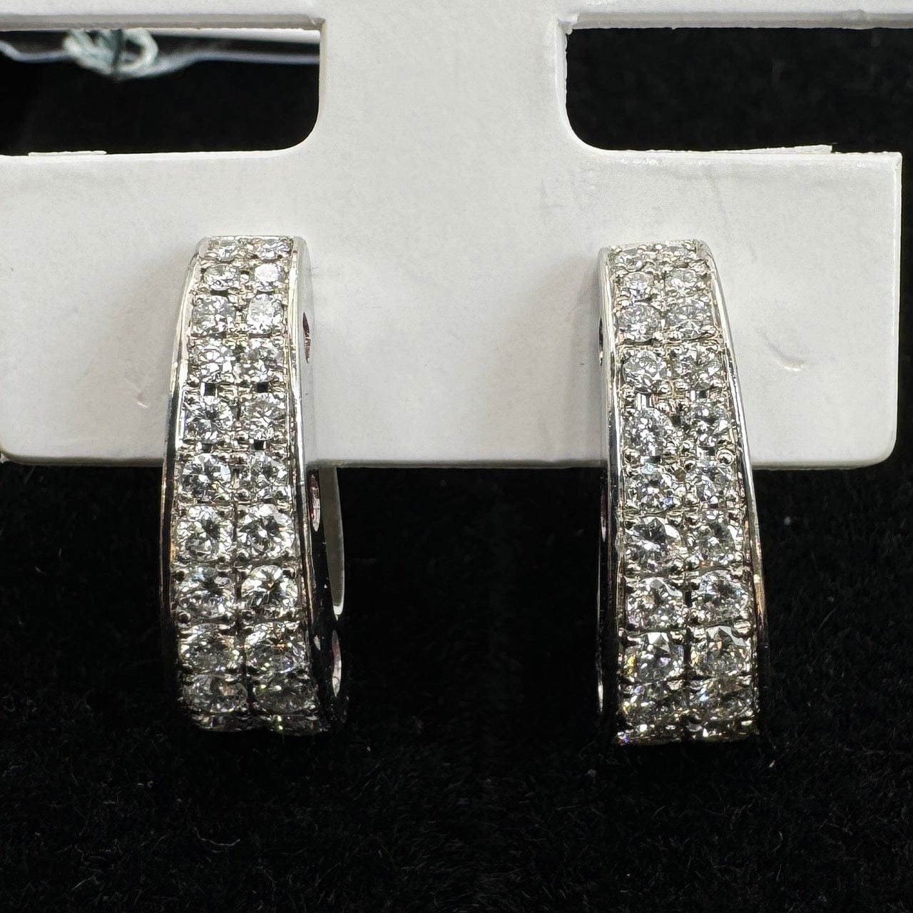 Luxury Promise Japan 49379 Pt900 Dial Earring D0.90 R0.32 9.3