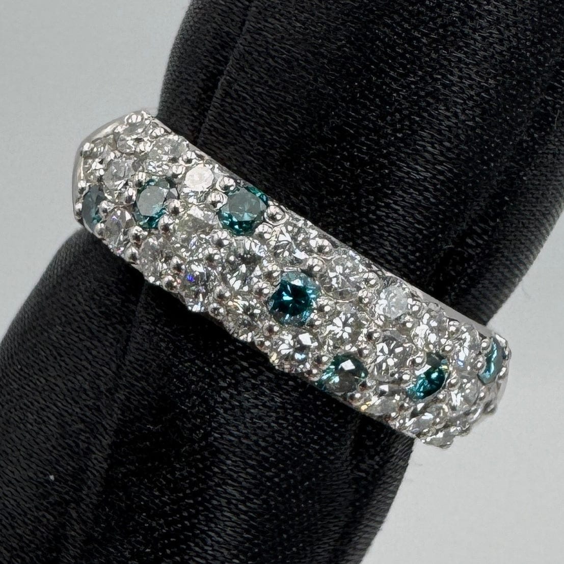 Luxury Promise Japan 49414 Pt900 Dial Ring D1.00 7.6g